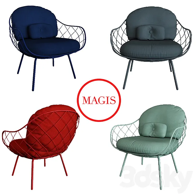 MAGIS Pina Low Chair 3DModel