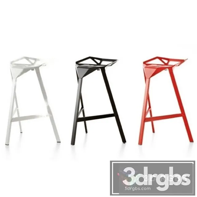 Magis Stool One Chair 3D Model Free
