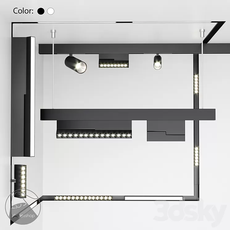 MAGNET SYSTEM SERIES R24 3D Model