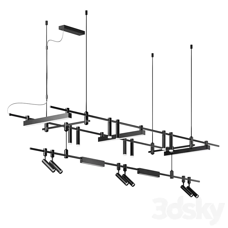 Magnetic system Skani Magnet System ?1 3D Model