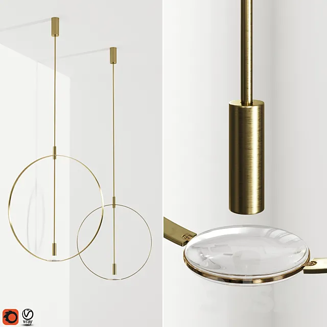 MAGNIFIER CEILING Formafantasma 3DModel