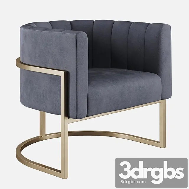 Magnolia Armchair 3D Model Free