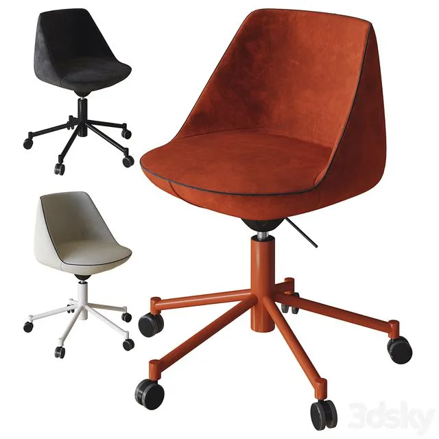 Magnum office chair by sancal 3D Model