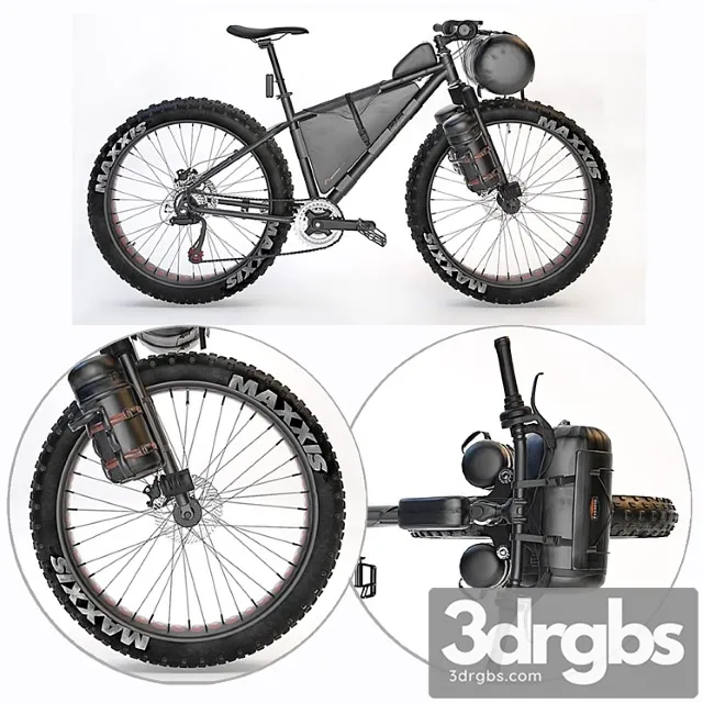Magnum Peak Mountain Bicycle 3D Model Free