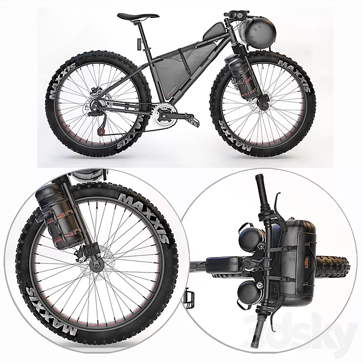 Magnum Peak – Mountain Bicycle 3D Model