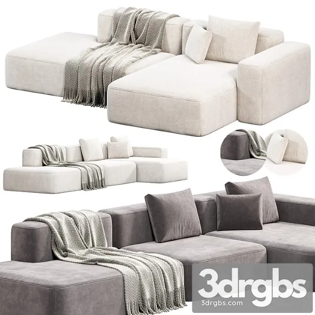 Mags Soft 2 5 Seater Sofa By Hay Divany 10 3D Model Free