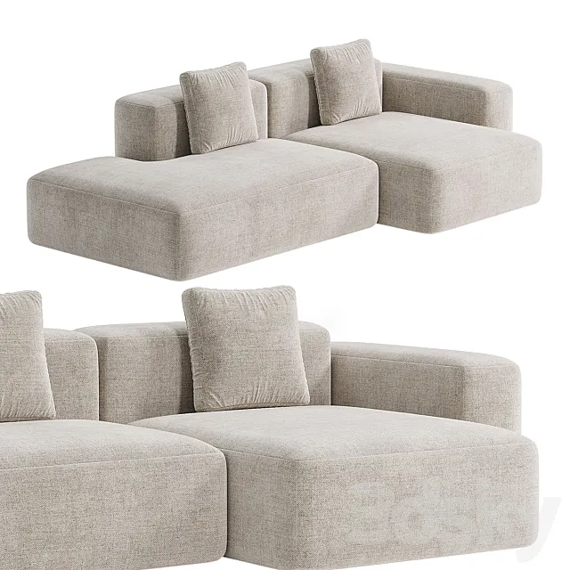 Mags Soft Sofa 3D Model