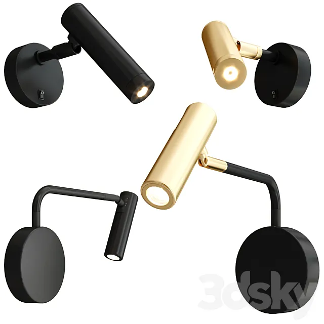 MAHO and MARU AROMAS wall lamps 3D Model