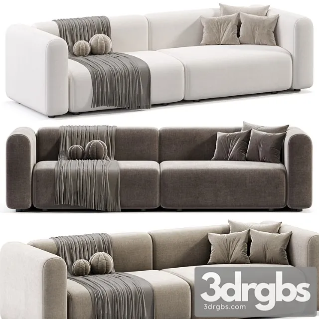 Mahy Sofa By Braid 3D Model Free
