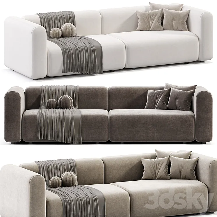 MAHY Sofa By Braid 3D Model Free