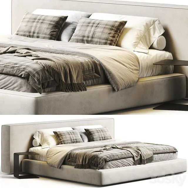 Maiden Home Eldridge Bed 3D Model