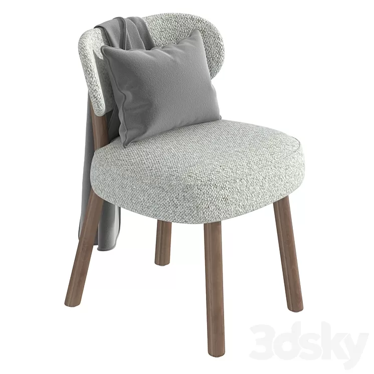 Maiden Home Jane Dining Chair 3D Model Free