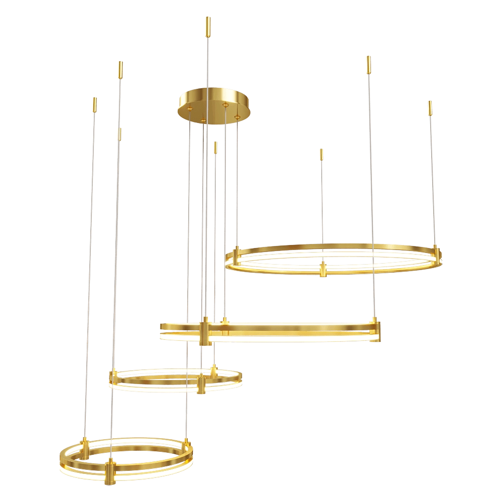 MAIER - Pendant lamp Tooring 4006-05-04PL 2 3D Model