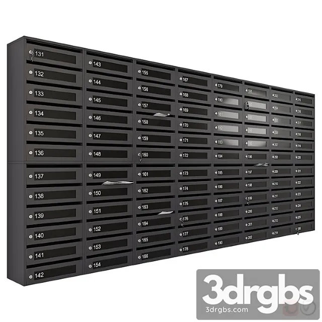 Mailbox 04 1 3D Model Free