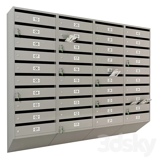 Mailbox (mailbox) _02 3DModel
