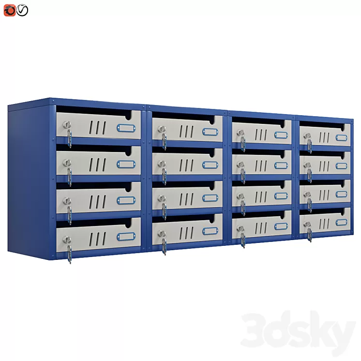 Mailbox YAPS-3 3D Model