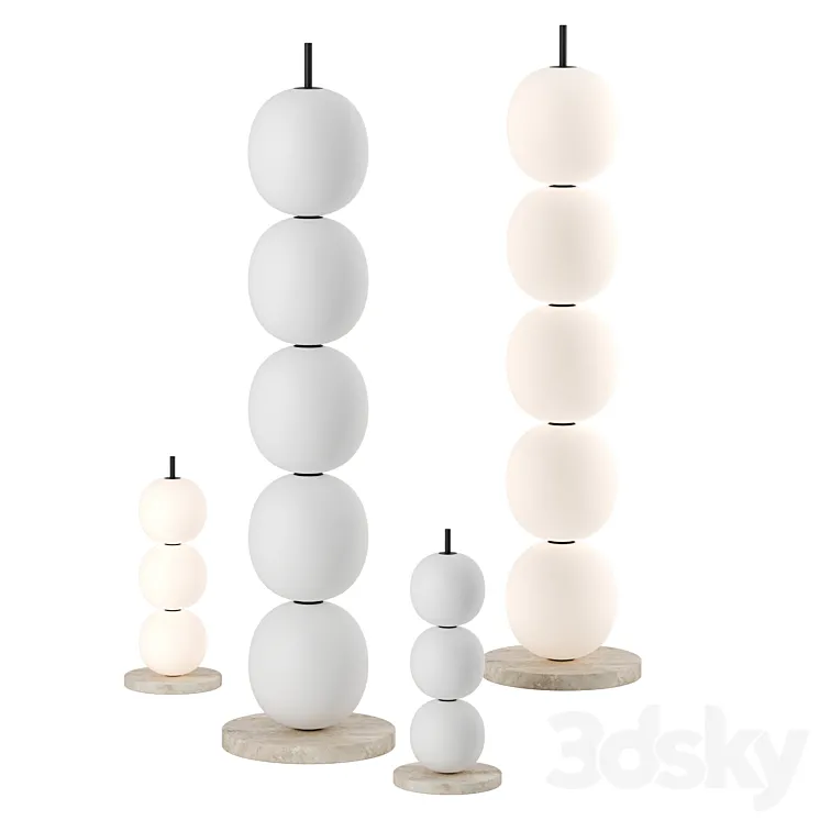 MAINKAI Floor Lamp by Man of Parts 3D Model Free