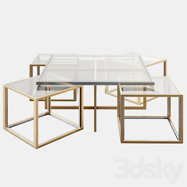 Maison Charles_Coffee Table 3DModel