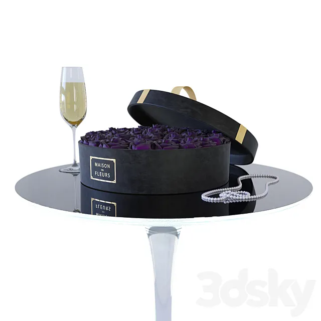 Maison des fleurs 3D Model