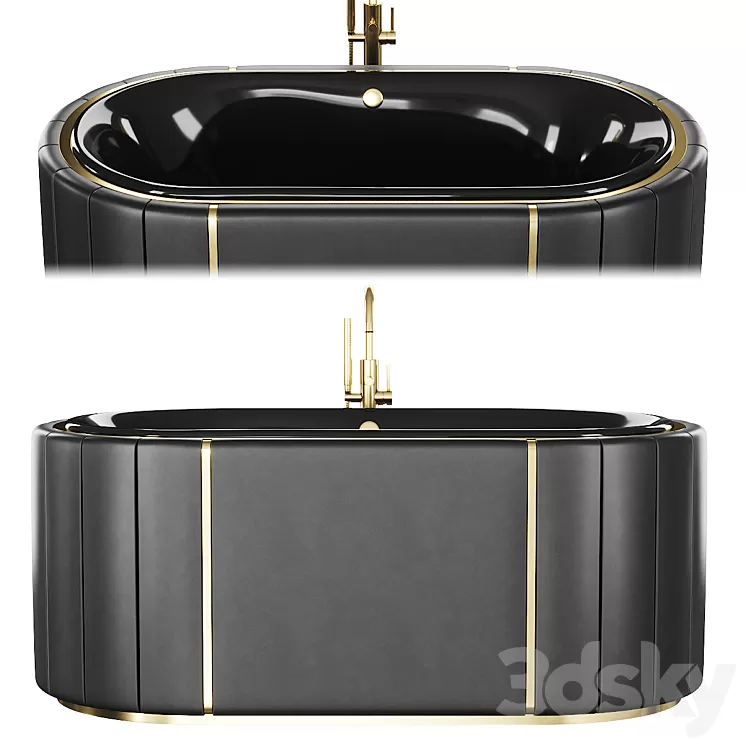 Maison valentina darian bathtub 3D Model