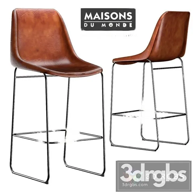 Maison Waterloo Chair 3D Model Free
