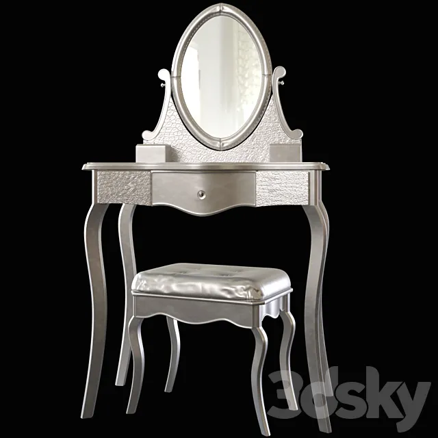 Maisons du Monde Diamant Children's Dressing Table 3DModel