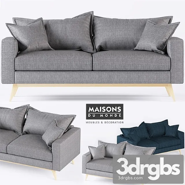 Maisons du monde Duke 2 3D Model Free