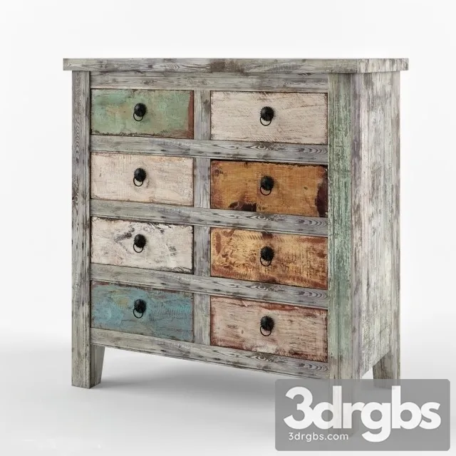 Maisons du Monde Komod 3D Model Free