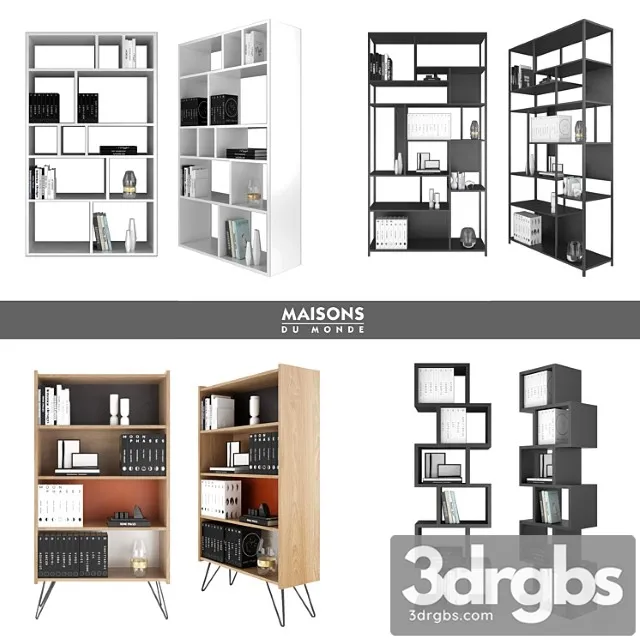 Maisons Du Monde Set 10 3D Model Free