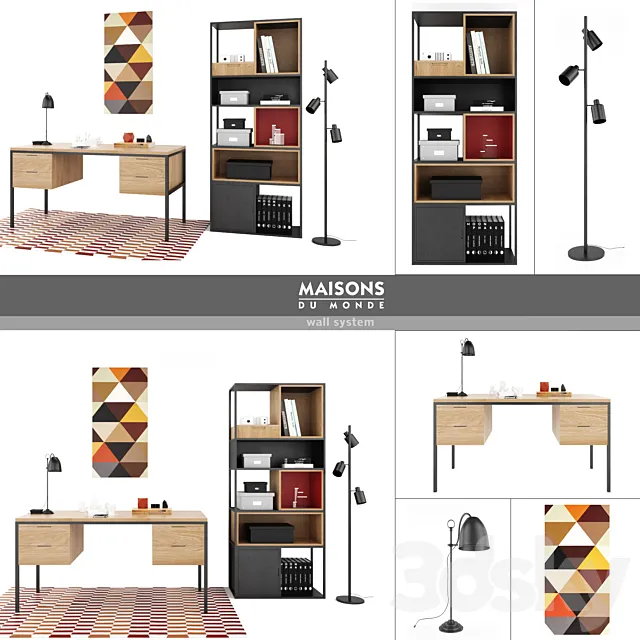 Maisons du Monde | set 4 3DModel