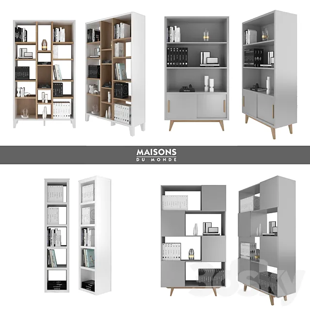 Maisons du Monde | set 8 3D Model