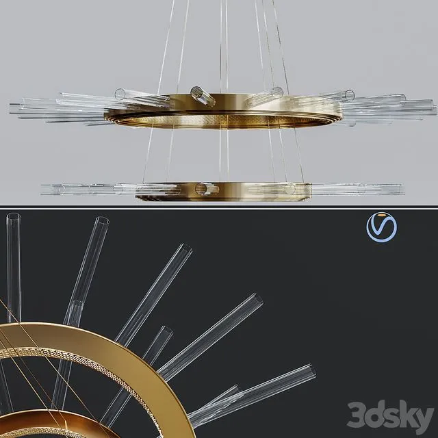 Majestic II Suspension Luxxu 3D Model