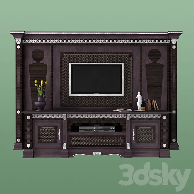 MAJESTIC wall 3D Model