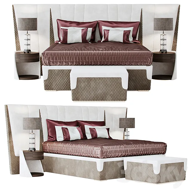 Majestic XL BED 3D Model