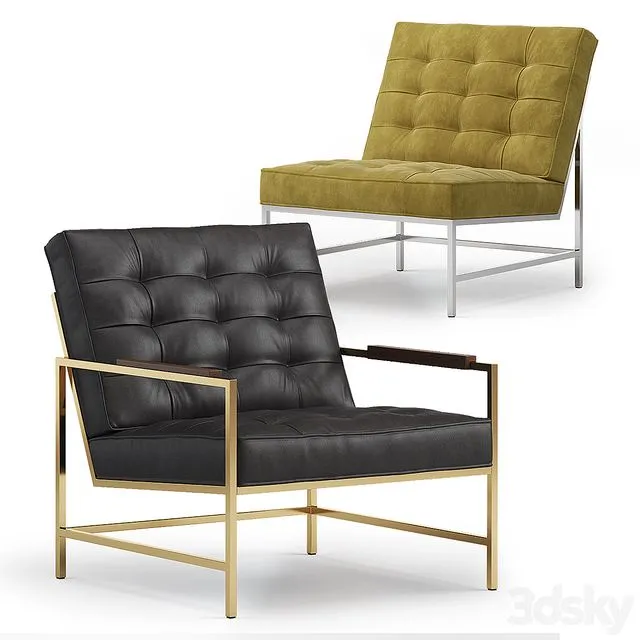 Major Armchair 3D Model