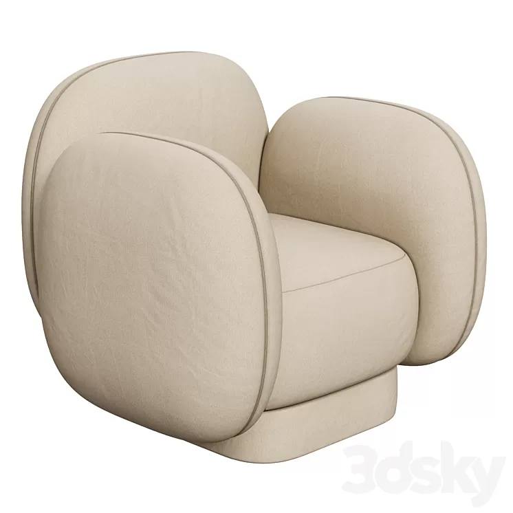 Major tom armchair 3D Model Free