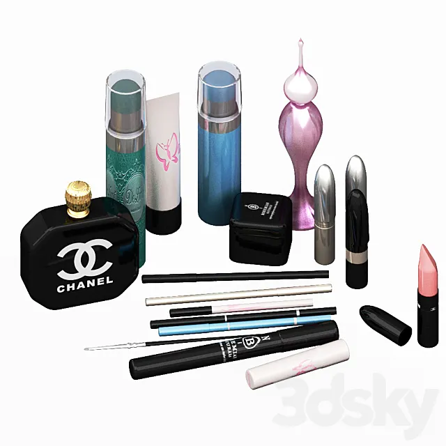 make up 3D Model