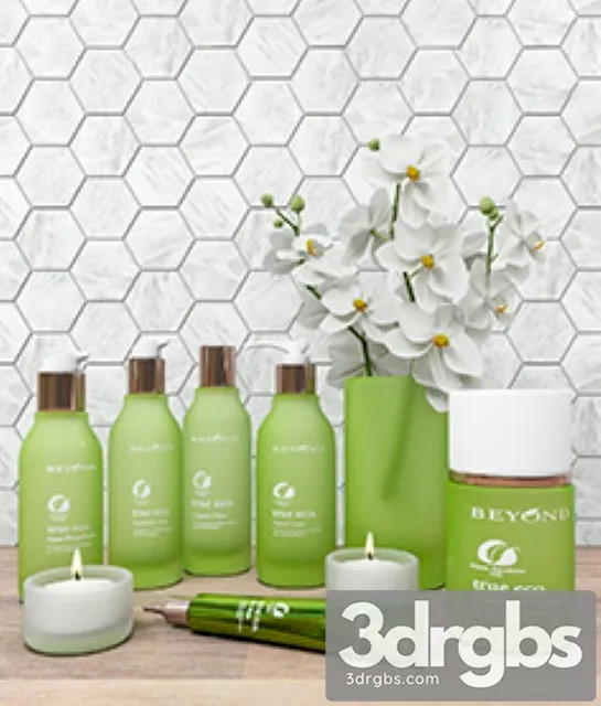 Makeup Kit 3D Model Free