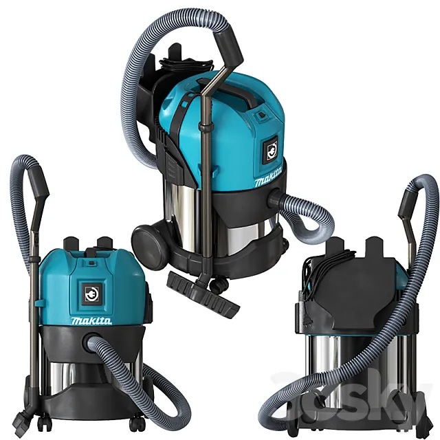 Makita Vacuum Cleaner 3DModel