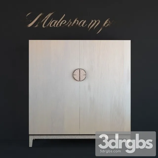 Malerba M Place Wardrobe 3D Model Free