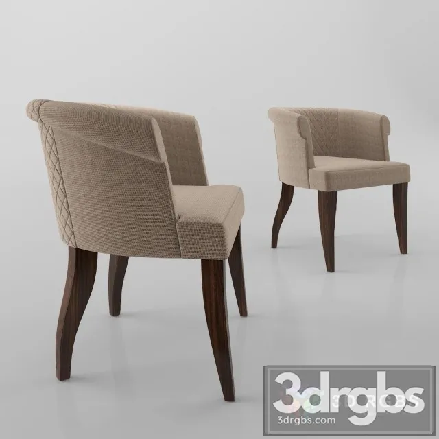 Malerba Red Carpet Armchair 3D Model Free