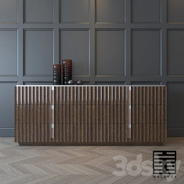 Malerba sideboard Red Carpet 3DModel