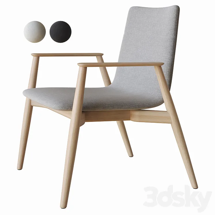 malmo armchair 3D Model Free