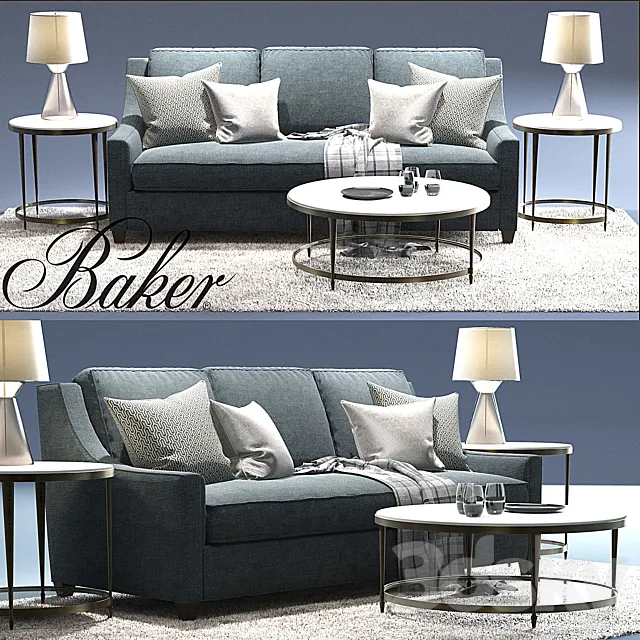 Malory Sofa_Baker_Oberon_Waistline Table Lamp_Oberon Cocktail Table Free Download