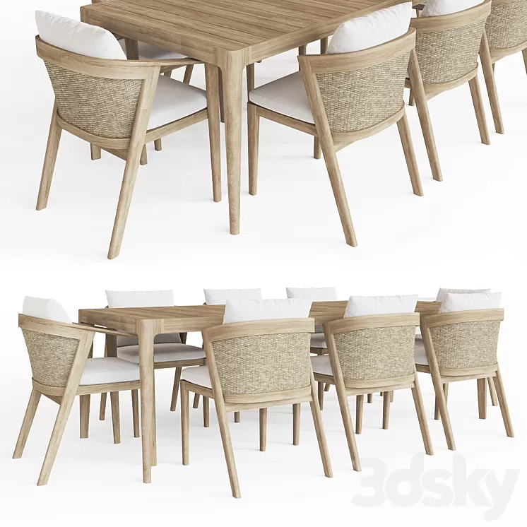 MALTA TEAK TABLE