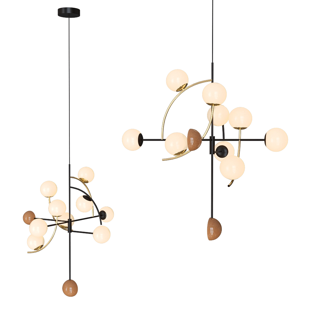 Mambo Unlimited Ideas - Ceiling lamp Helio Suspension I 3D Model