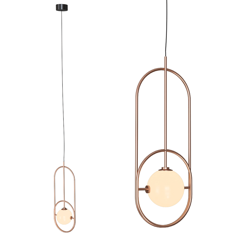 Mambo Unlimited Ideas - Ceiling lamp Loop I 3D Model