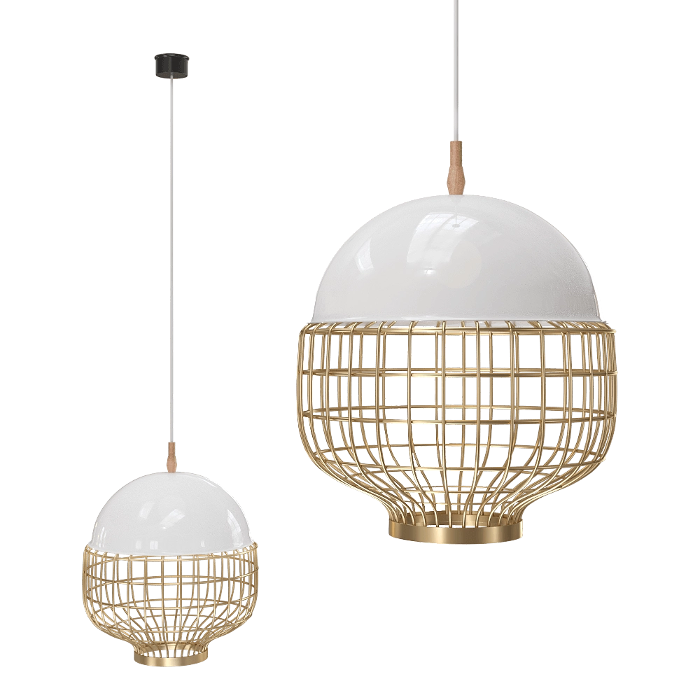 Mambo Unlimited Ideas - Ceiling lamp Magnolia Suspension 3D Model