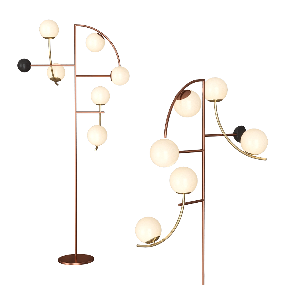 Mambo Unlimited Ideas - Floor lamp Helio 3D Model