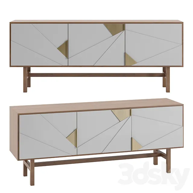 Mambo Unlimited Ideas Jazz Sideboard 3D Model